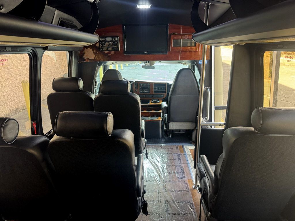 2013 Chevrolet Express 3500 TurtleTop VanTerra Shuttle Bus For Students Tours Charters Activity & Church Transport - 22990662 - 31