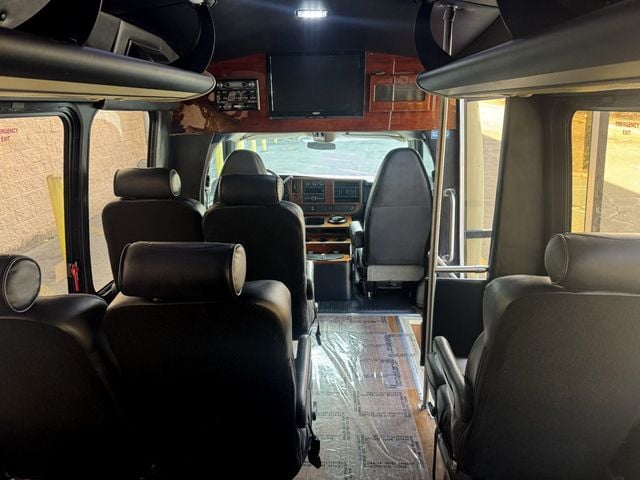 2013 Chevrolet Express 3500 TurtleTop VanTerra Shuttle Bus For Students Tours Charters Activity & Church Transport - 22990662 - 31
