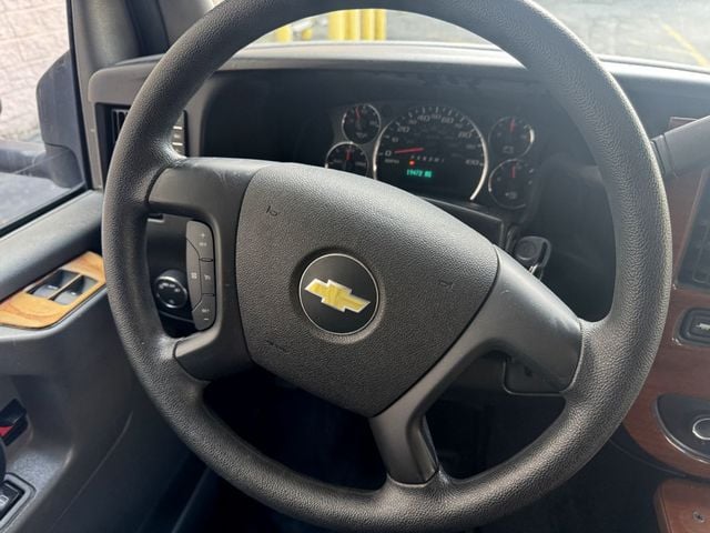 2013 Chevrolet Express 3500 TurtleTop VanTerra Shuttle Bus For Students Tours Charters Activity & Church Transport - 22990662 - 32