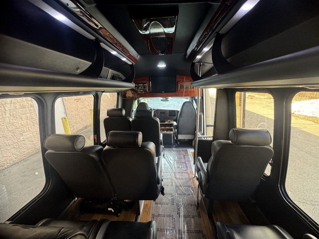 2013 Chevrolet Express 3500 TurtleTop VanTerra Shuttle Bus For Students Tours Charters Activity & Church Transport - 22990662 - 6