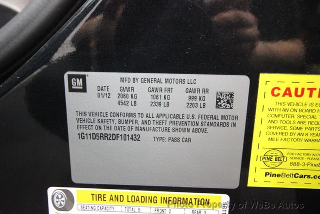 2013 Chevrolet Malibu 4dr Sedan ECO w/1SA - 23020664 - 24