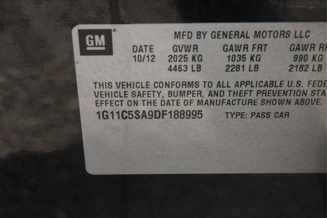 2013 Chevrolet Malibu 4dr Sedan LT w/1LT - 23004563 - 9