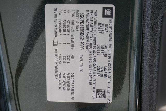 2013 Chevrolet Silverado 1500 2WD Crew Cab 143.5" LT - 22950492 - 22