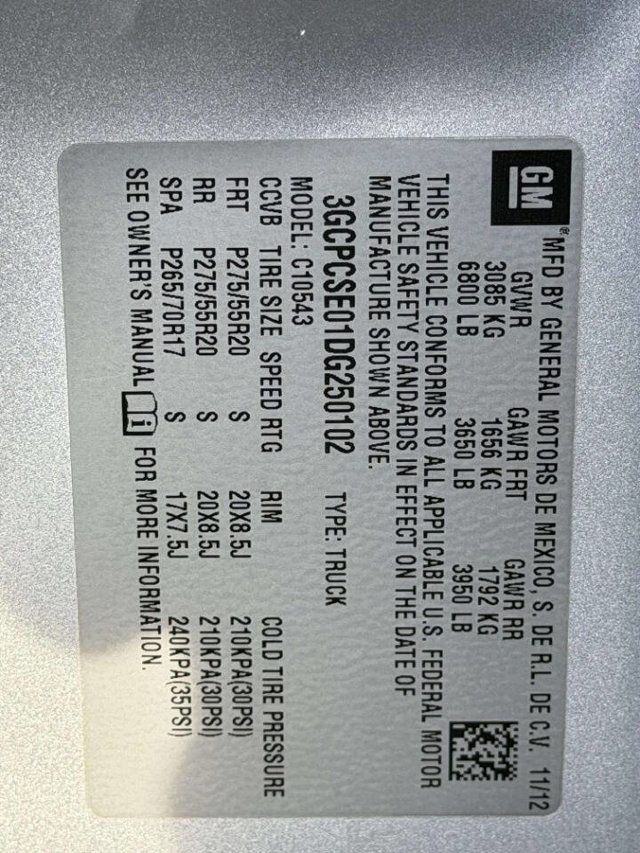 2013 Chevrolet Silverado 1500 2WD Crew Cab 143.5" LT - 22968382 - 16