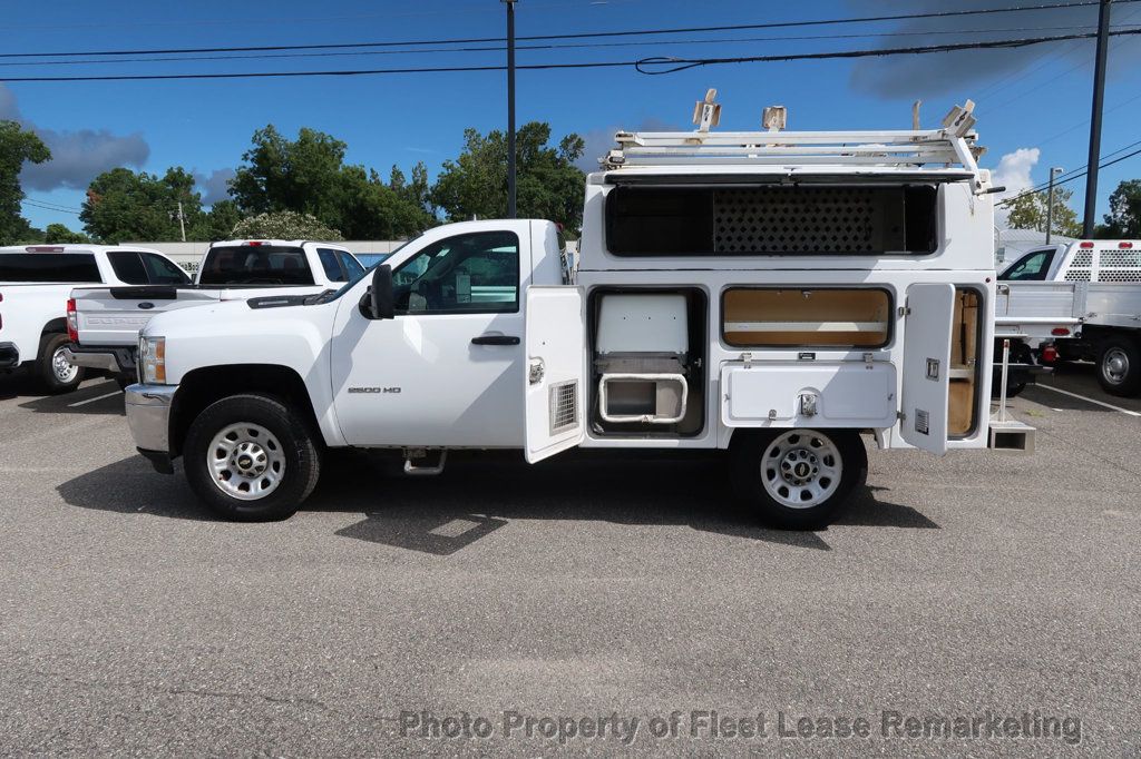 2013 Chevrolet Silverado 2500HD Silverado 2500 2WD Enclosed Fiberglass Utility Ladder Rack - 23064731 - 14