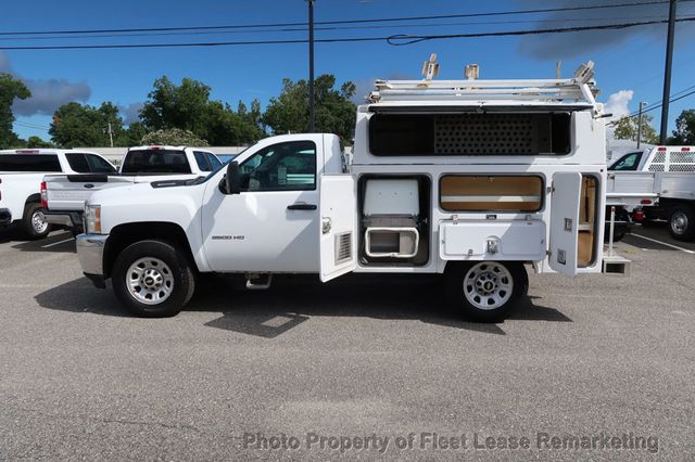 2013 Chevrolet Silverado 2500HD Silverado 2500 2WD Enclosed Fiberglass Utility Ladder Rack - 23064731 - 14