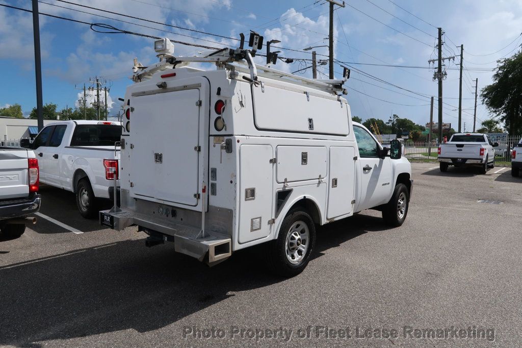 2013 Chevrolet Silverado 2500HD Silverado 2500 2WD Enclosed Fiberglass Utility Ladder Rack - 23064731 - 4