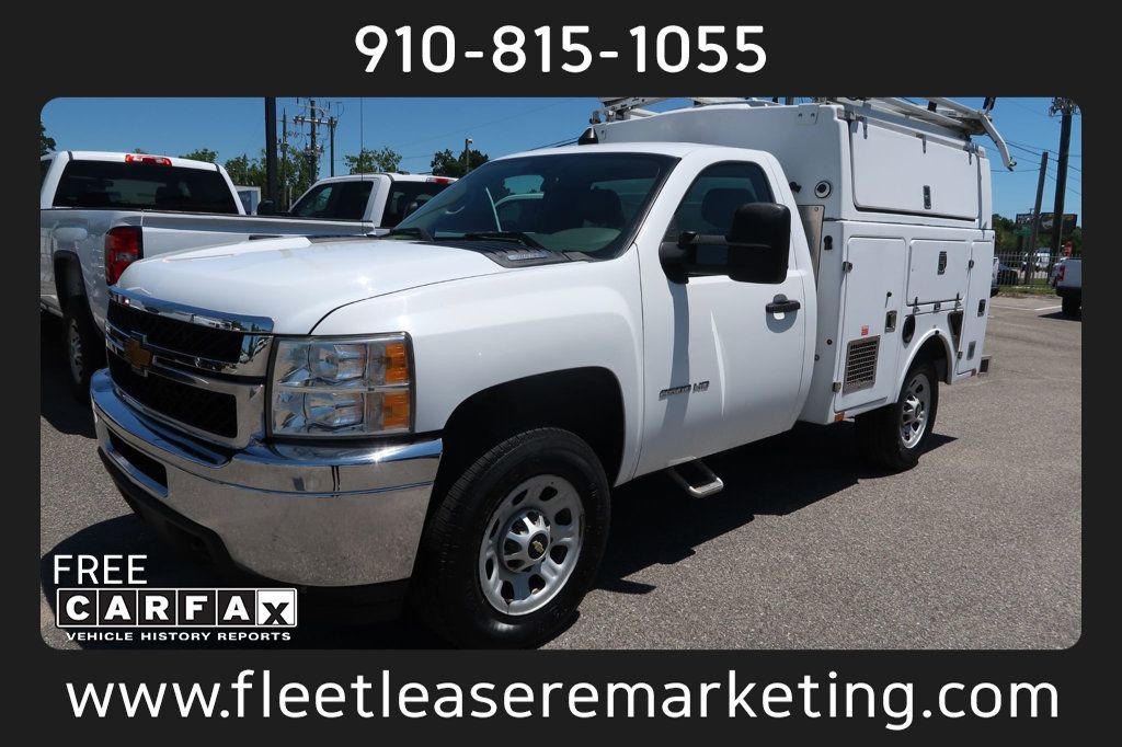 2013 Chevrolet Silverado 2500HD Silverado 2500HD 2WD Reg Cab Enc Fiberglass Utility Rack - 23036381 | Video 1