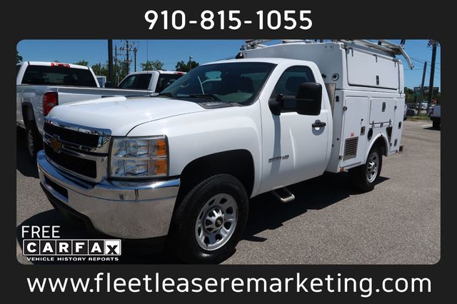 2013 Chevrolet Silverado 2500HD Silverado 2500HD 2WD Reg Cab Enc Fiberglass Utility Rack - 23036381 - 0