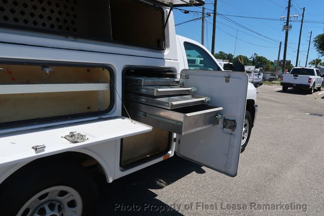2013 Chevrolet Silverado 2500HD Silverado 2500HD 2WD Reg Cab Enc Fiberglass Utility Rack - 23036381 - 19