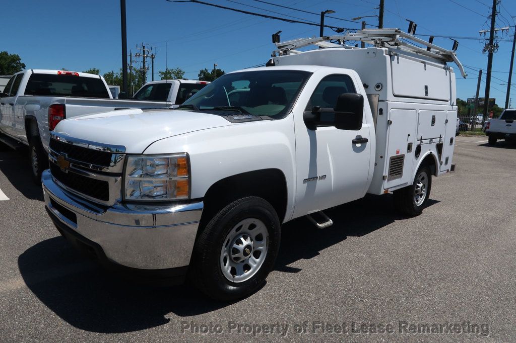 2013 Chevrolet Silverado 2500HD Silverado 2500HD 2WD Reg Cab Enc Fiberglass Utility Rack - 23036381 - 41