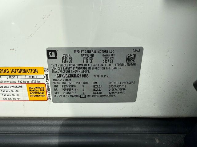 2013 Chevrolet Traverse AWD 4dr LT w/1LT - 23046022 - 20