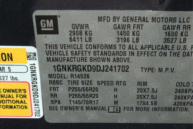 2013 Chevrolet Traverse FWD 4dr LT w/1LT - 23004574 - 9