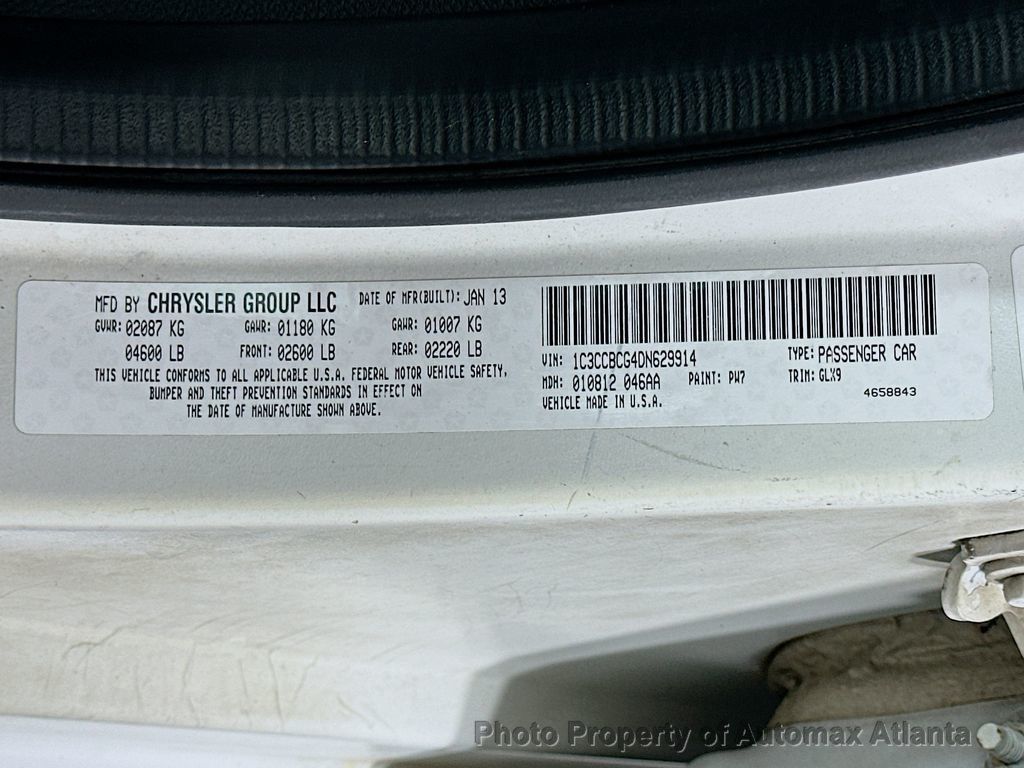 2013 Chrysler 200 Limited - 22515471 - 34