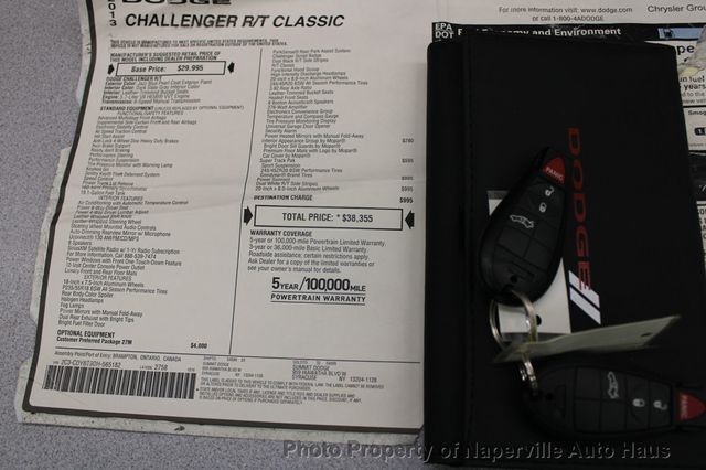 2013 Dodge Challenger 2dr Coupe R/T Classic - 22910163 - 64
