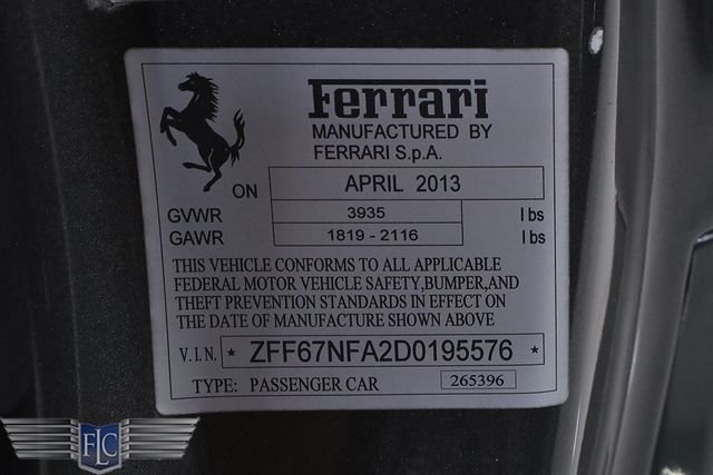 2013 Ferrari 458 Italia 2dr Coupe - 22989829 - 31