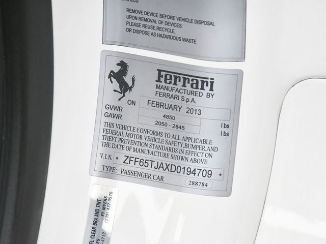 2013 Ferrari California Base - 22954886 - 17