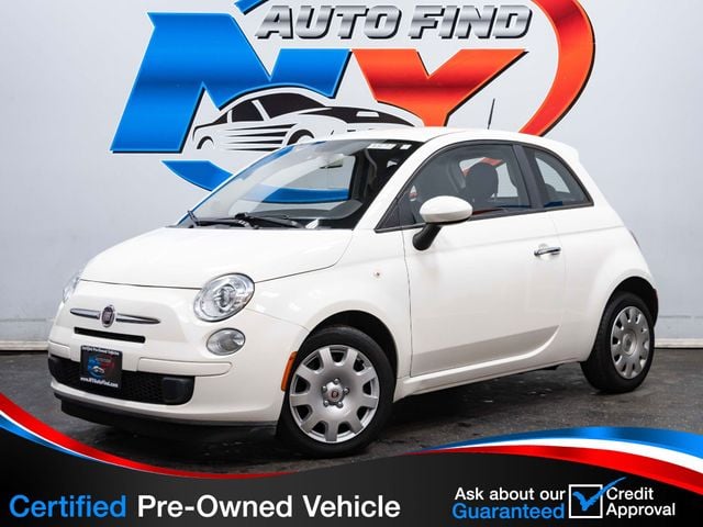 2013 FIAT 500 CLEAN CARFAX, HB POP, COMPACT SPARE TIRE, BUCKET SEATS - 22784822 - 0