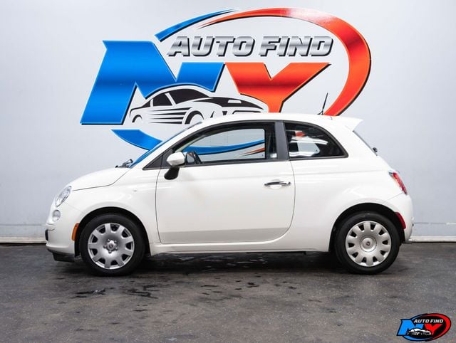 2013 FIAT 500 CLEAN CARFAX, HB POP, COMPACT SPARE TIRE, BUCKET SEATS - 22784822 - 2