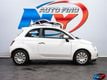 2013 FIAT 500 CLEAN CARFAX, HB POP, COMPACT SPARE TIRE, BUCKET SEATS - 22784822 - 7