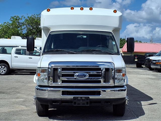 2013 Ford E350 15 Passenger Shuttle Bus w/Rear Closet - 22941438 - 9