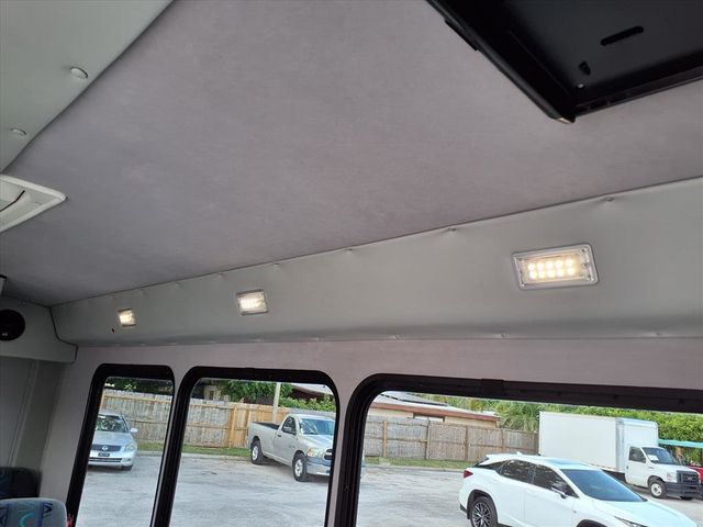 2013 Ford E350 15 Passenger Shuttle Bus w/Rear Closet - 22941438 - 19