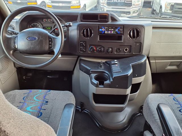 2013 Ford E350 15 Passenger Shuttle Bus w/Rear Closet - 22941438 - 21
