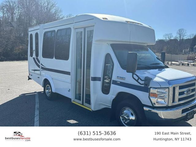 2013 Ford E350 NON-CDL WHEELCHAIR SHUTTLE BUS FOR SALE - 22378966 - 0