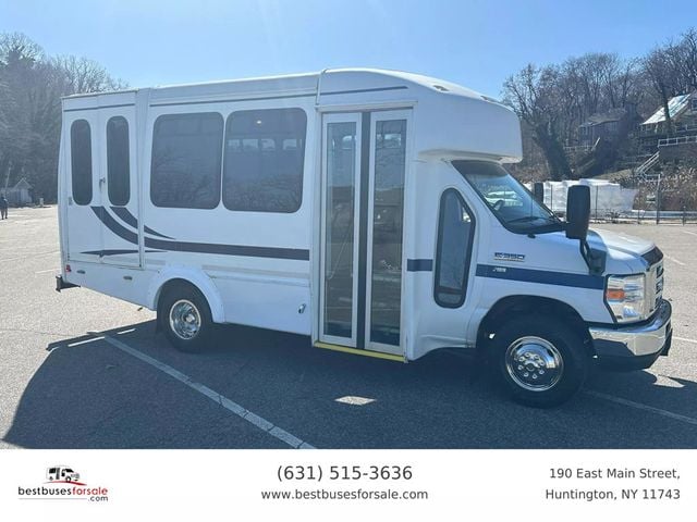 2013 Ford E350 NON-CDL WHEELCHAIR SHUTTLE BUS FOR SALE - 22378966 - 1