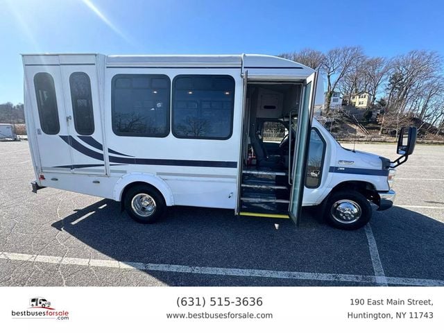 2013 Ford E350 NON-CDL WHEELCHAIR SHUTTLE BUS FOR SALE - 22378966 - 4