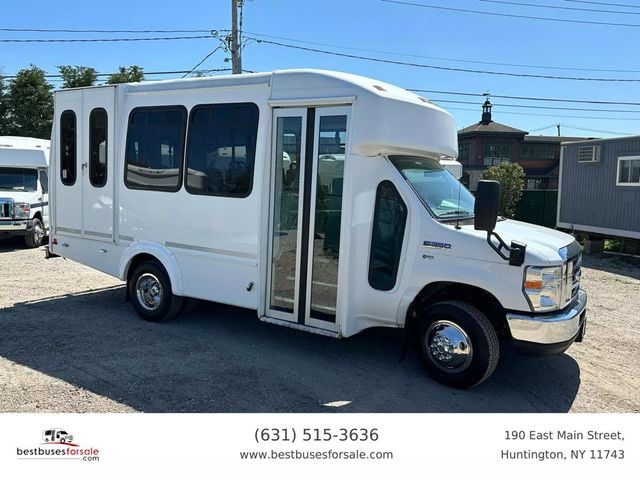 2013 Ford E350 NON-CDL WHEELCHAIR SHUTTLE BUS FOR SALE - 22413856 - 2