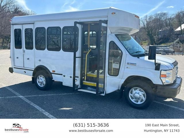 2013 Ford E350 NON-CDL WHEELCHAIR SHUTTLE BUS FOR SALE - 22437415 - 1