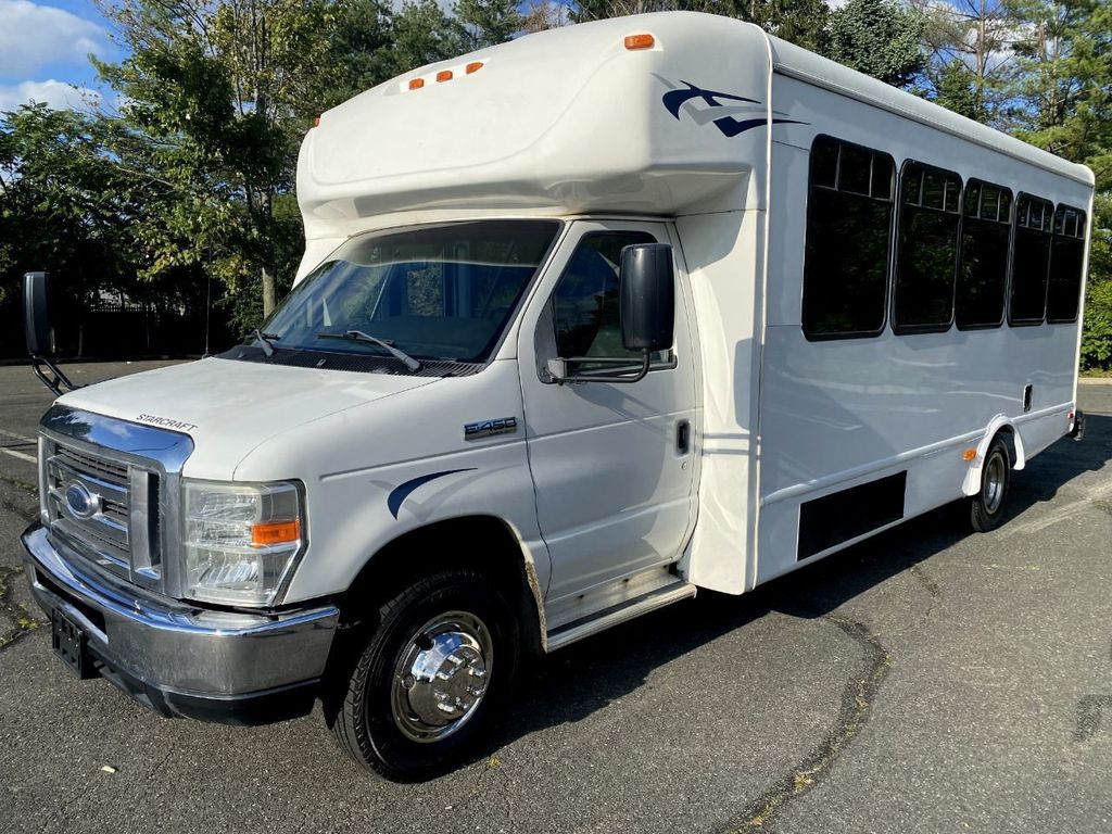 2013 Used Ford E450 24 Passenger Starcraft Shuttle Bus For Church ...