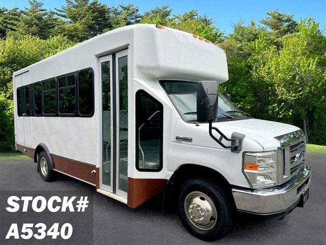 2013 Ford E450 Non-CDL Wheelchair Shuttle Bus For Sale For Adults Church Senior & Handicapped Transport - 22528635 - 0