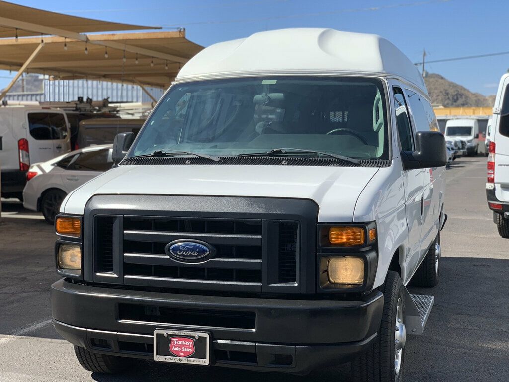 2013 Ford Econoline Cargo Van E-250 Ext Recreational WHEELCHAIR ACCESSIBLE HANDICAP 1-OWNER LOW MILES!! - 23068117 - 25