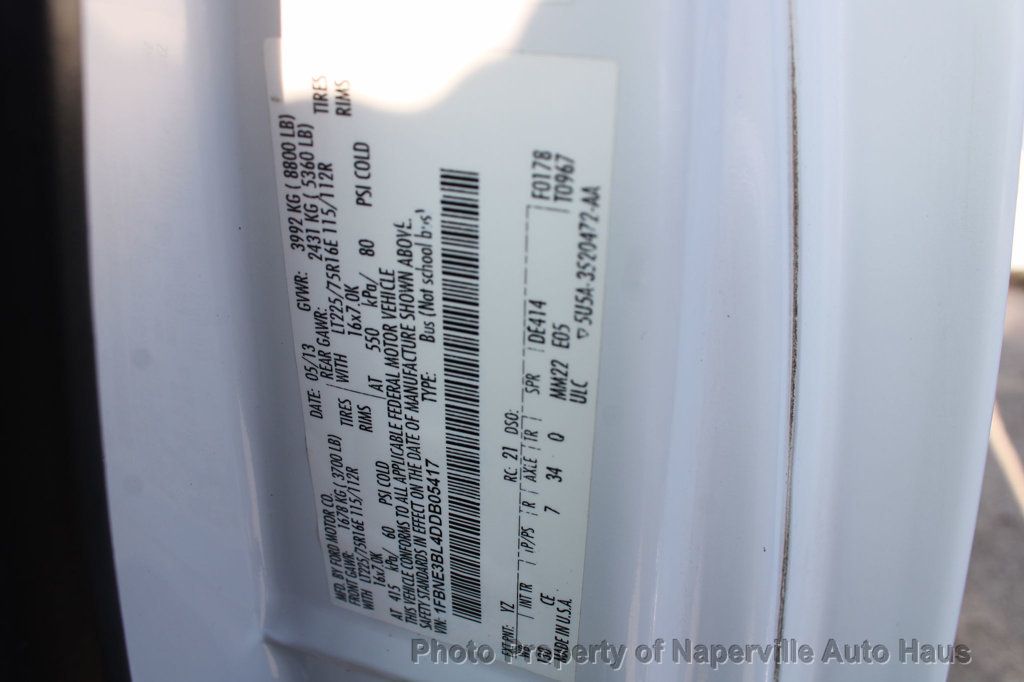 2013 FORD E-350 - Image 30