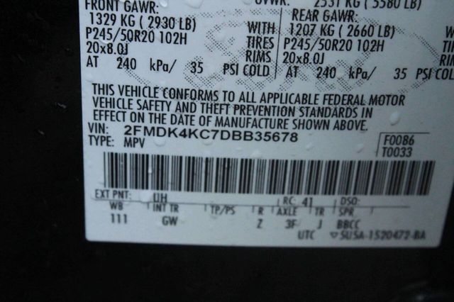 2013 Ford Edge 4dr Limited AWD - 23005216 - 7