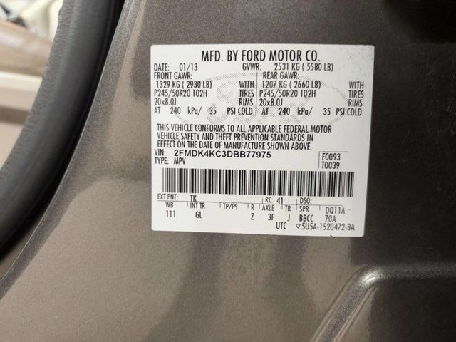 2013 Ford Edge 4dr Limited AWD - 22947824 - 35