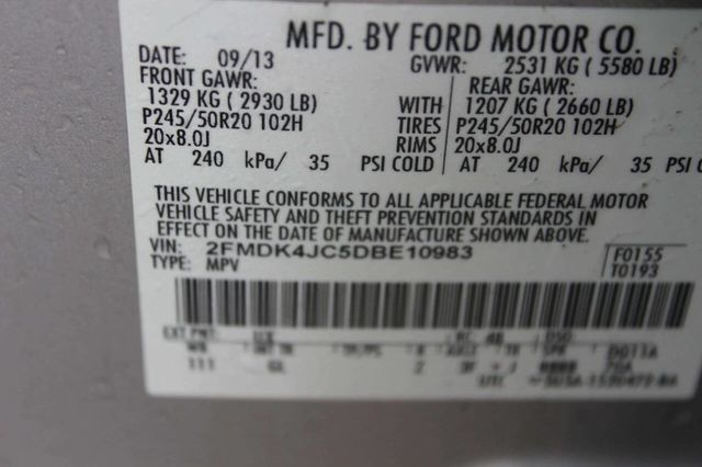 2013 Ford Edge 4dr SEL AWD - 22995190 - 9