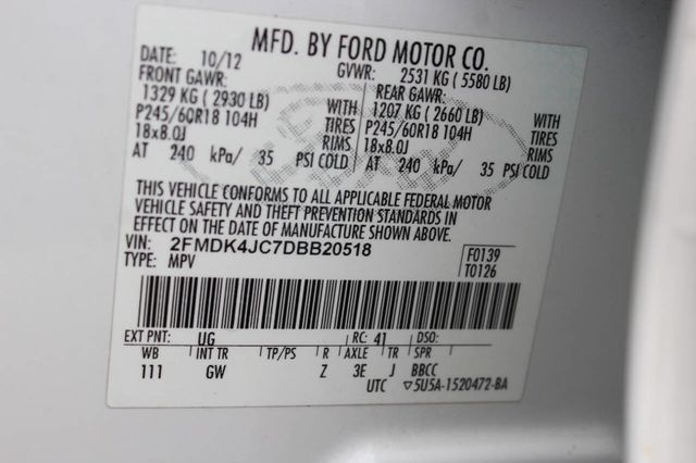 2013 Ford Edge 4dr SEL AWD - 22903947 - 32