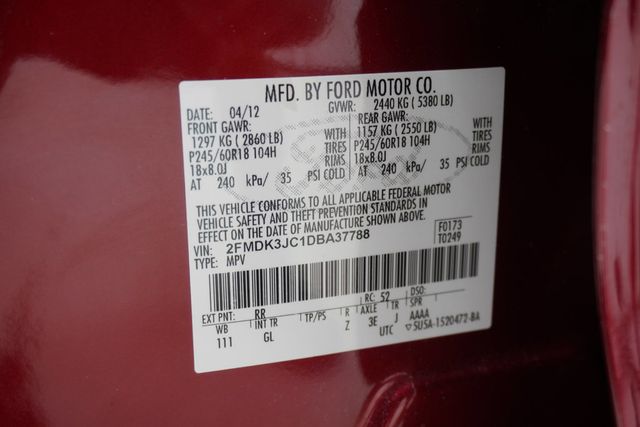 2013 Ford Edge 4dr SEL FWD - 23022408 - 27
