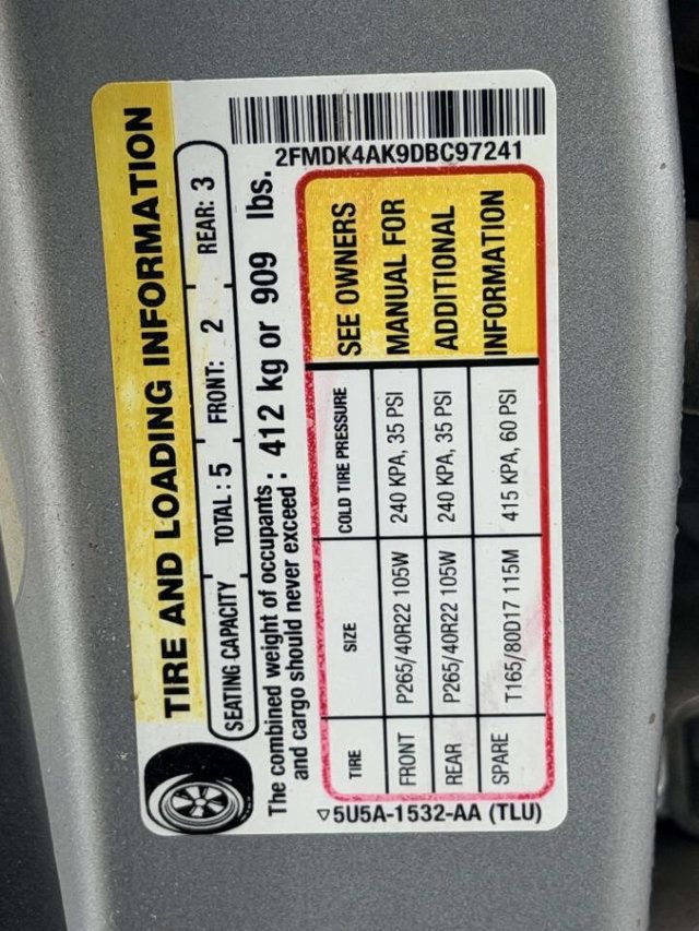 2013 Ford Edge 4dr Sport AWD - 23046461 - 22