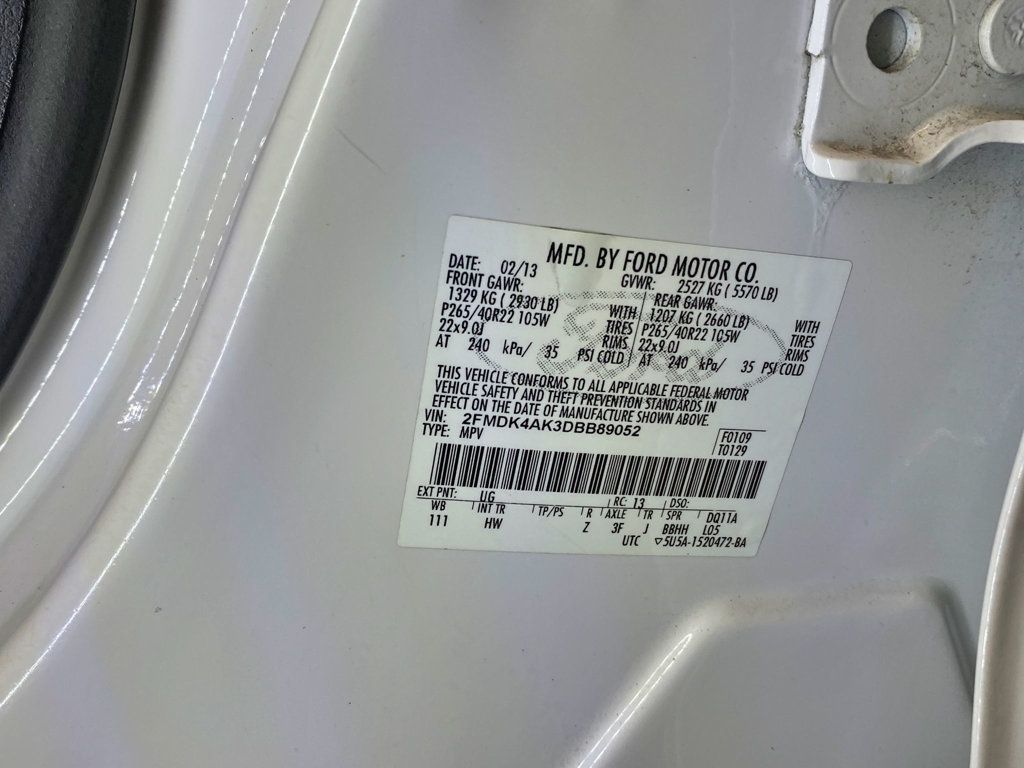 2013 Ford Edge 4dr Sport AWD - 23022673 - 57