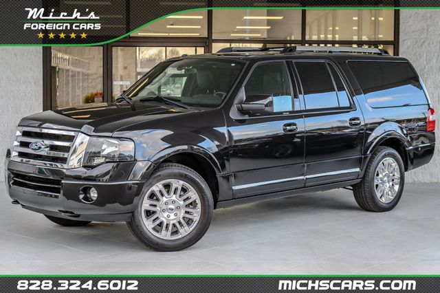 2013 Ford Expedition EL EXPEDITION LIMITED 4X4 - BACKUP CAM - SUPER CLEAN - THIRD ROW - 22974070 - 0