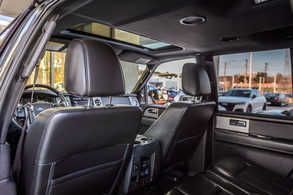 2013 Ford Expedition EL EXPEDITION LIMITED 4X4 - BACKUP CAM - SUPER CLEAN - THIRD ROW - 22974070 - 37