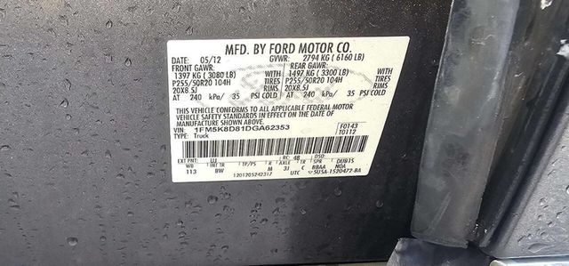 2013 Ford Explorer 4WD 4dr XLT - 22996151 - 11