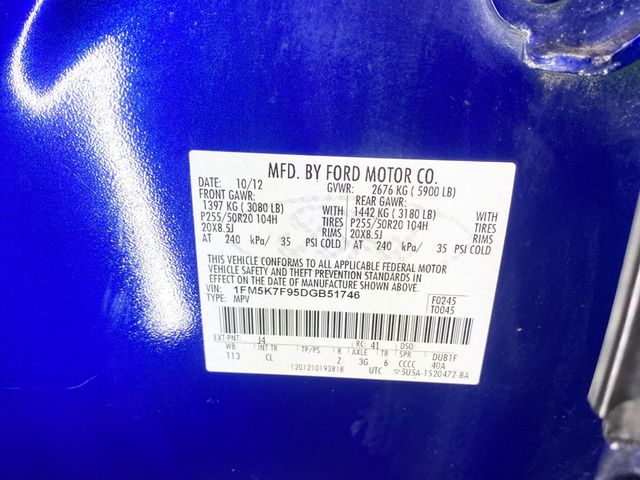 2013 Ford Explorer FWD 4dr Limited - 22962105 - 74