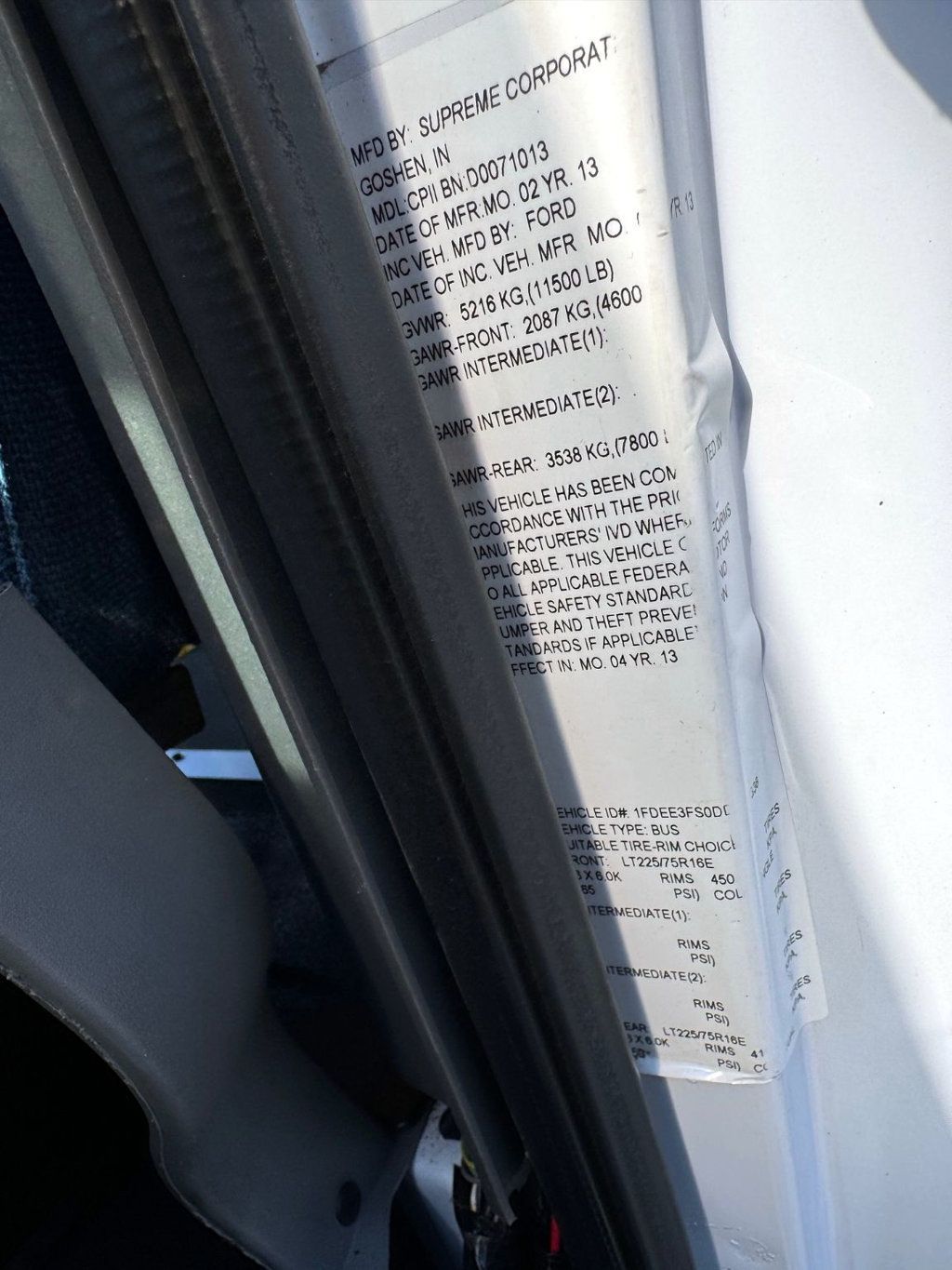 2013 Ford E-350 Cutaway Non-CDL Wheelchair Shuttle Bus For Adults Seniors Church & Medical Transportation - 22922061 - 47