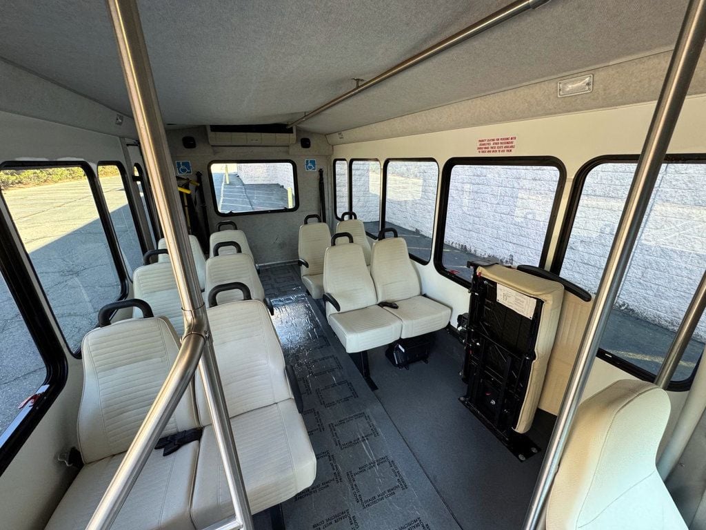 2013 Ford E-350 Non-CDL Wheelchair Shuttle Bus For Tours Charters Churches & Handicap Transportation - 22914041 - 26