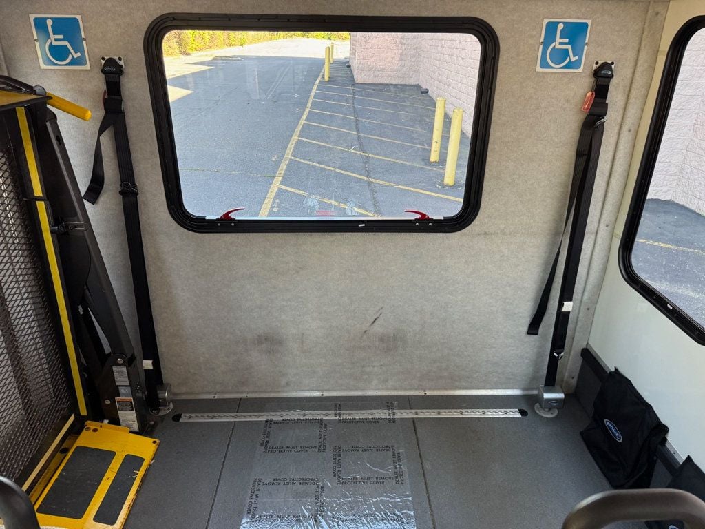 2013 Ford E-350 Non-CDL Wheelchair Shuttle Bus For Tours Charters Churches & Handicap Transportation - 22914041 - 36
